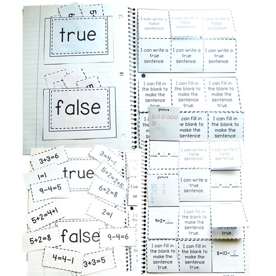 Practice the Equal Sign With This True-False Printable