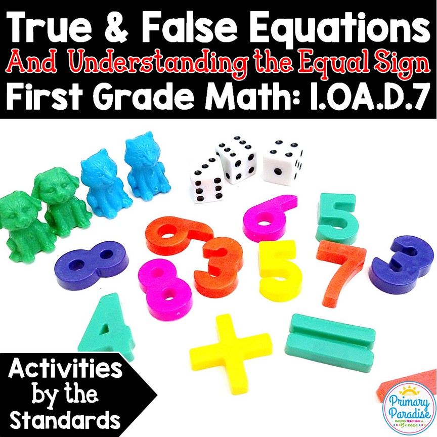 Practice the Equal Sign With This True-False Printable