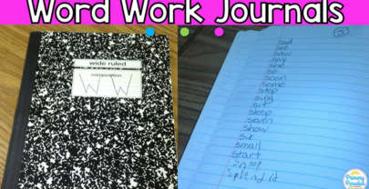 Word Work Journals